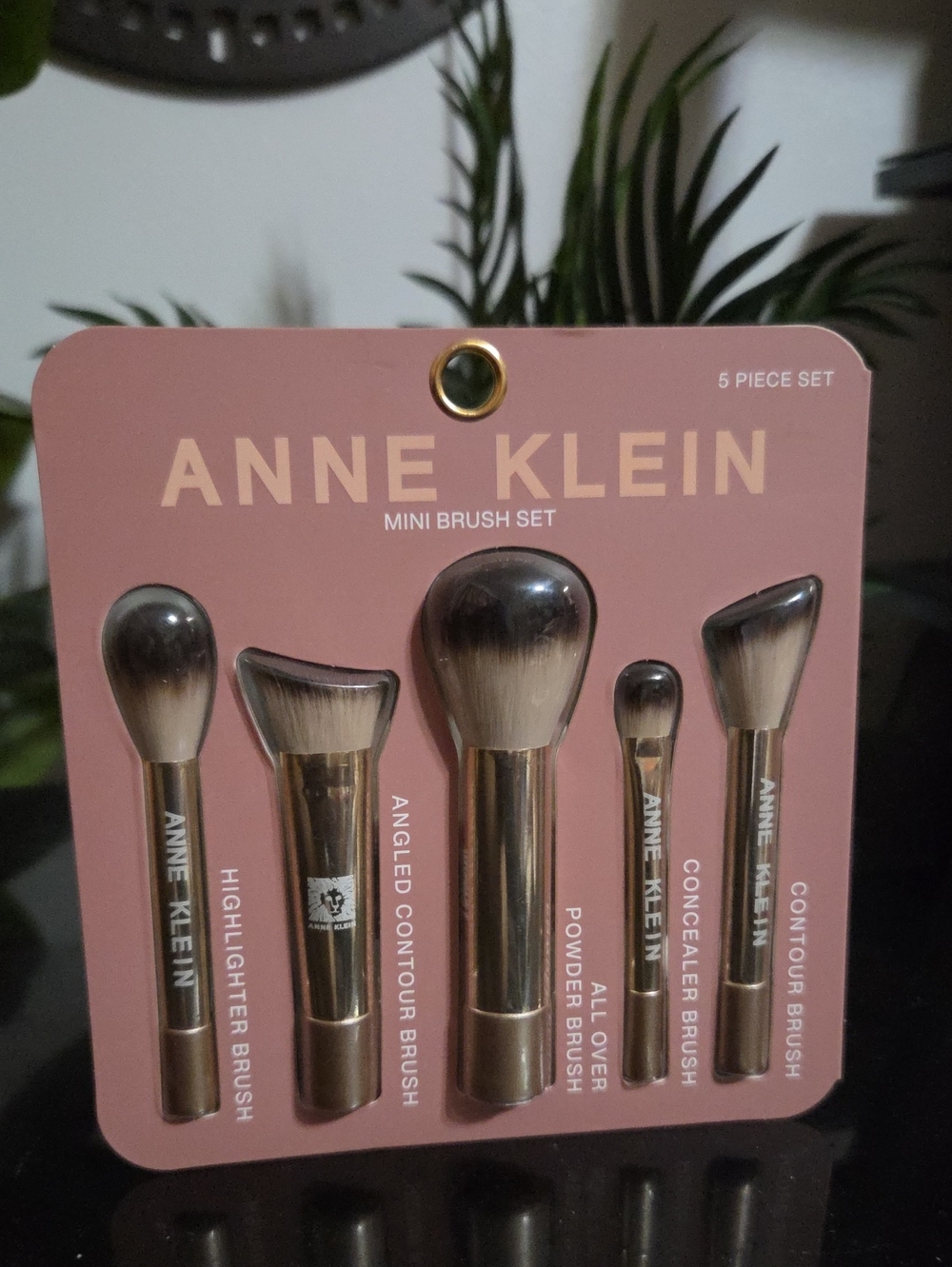 Anne Klein Rose Gold Mini Brush Set - 5 Piece